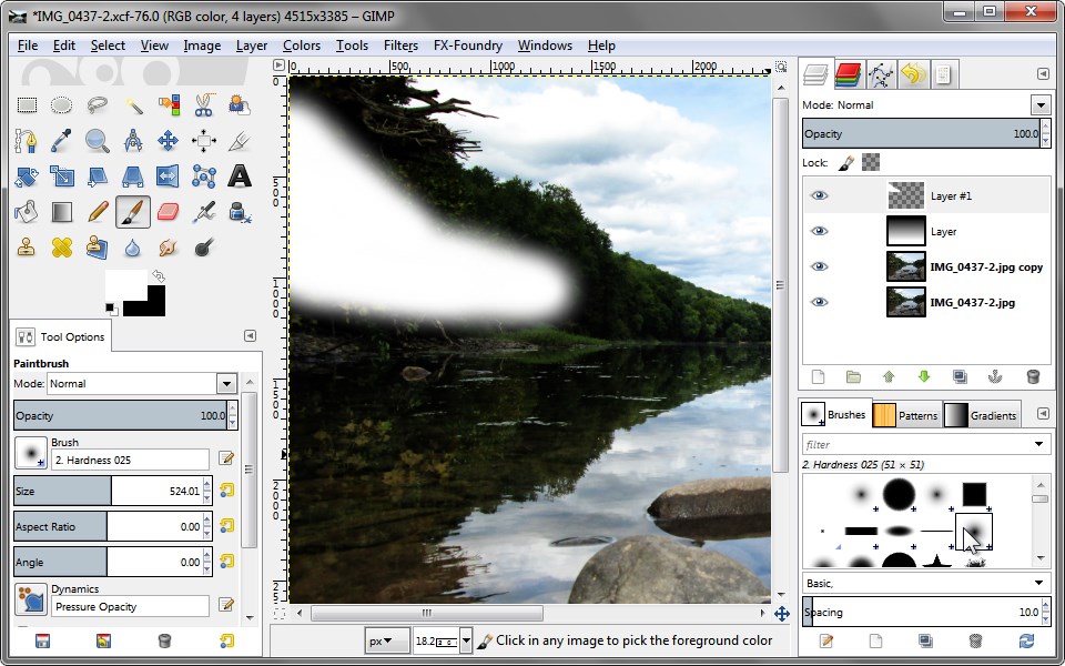 Gimp online - image editor and paint tool